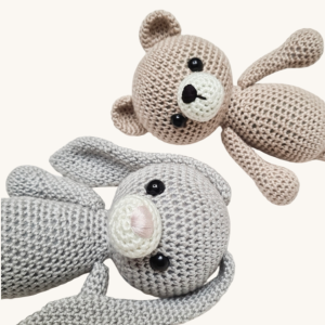 Peluches tejidos de apego