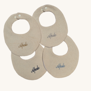 Baberos algodón pique